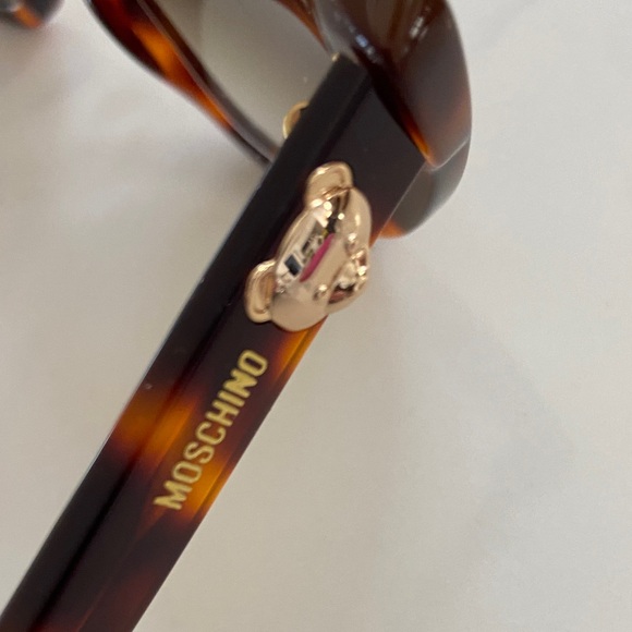 Moschino Brown Tortoise Women's Sunglasses Cat 2 - Picture 9 of 16